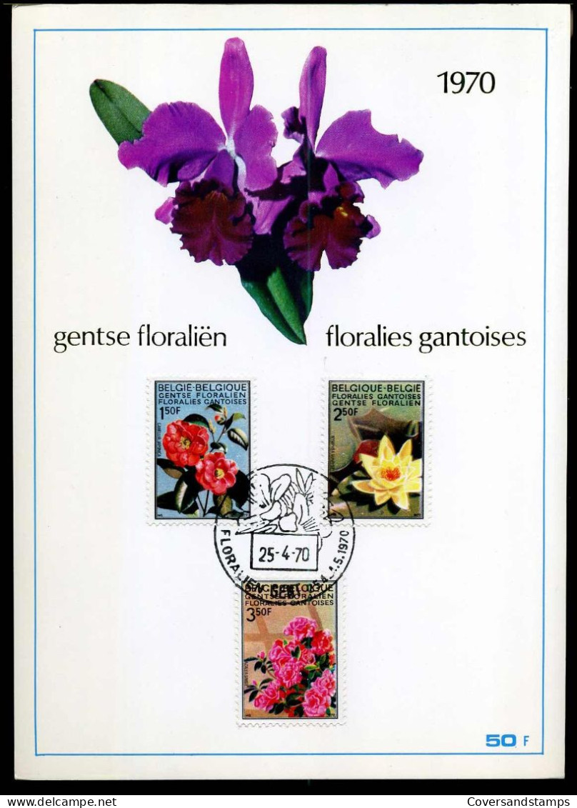 1523/25 - Gentse Floraliën / Floralies Gantoise - Cartes Souvenir – Emissions Communes [HK]