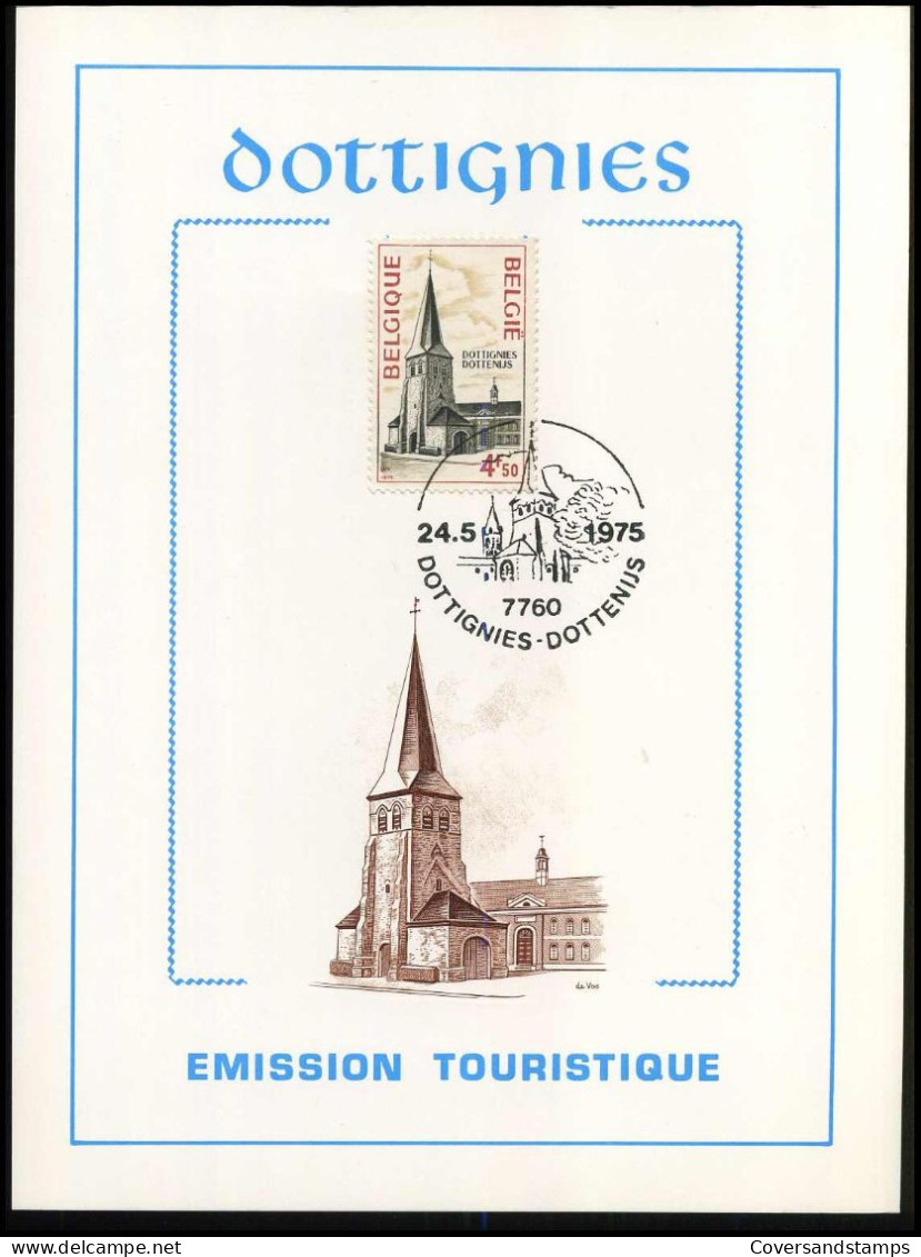 1772 - Dottignies - Toeristische / Touristique - Souvenir Cards - Joint Issues [HK]