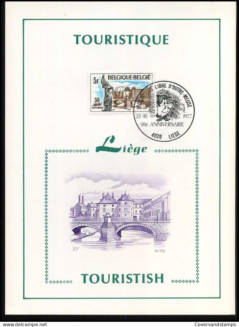 1872 - Liège  -- Toeristische / Touristique - Cartas Commemorativas - Emisiones Comunes [HK]