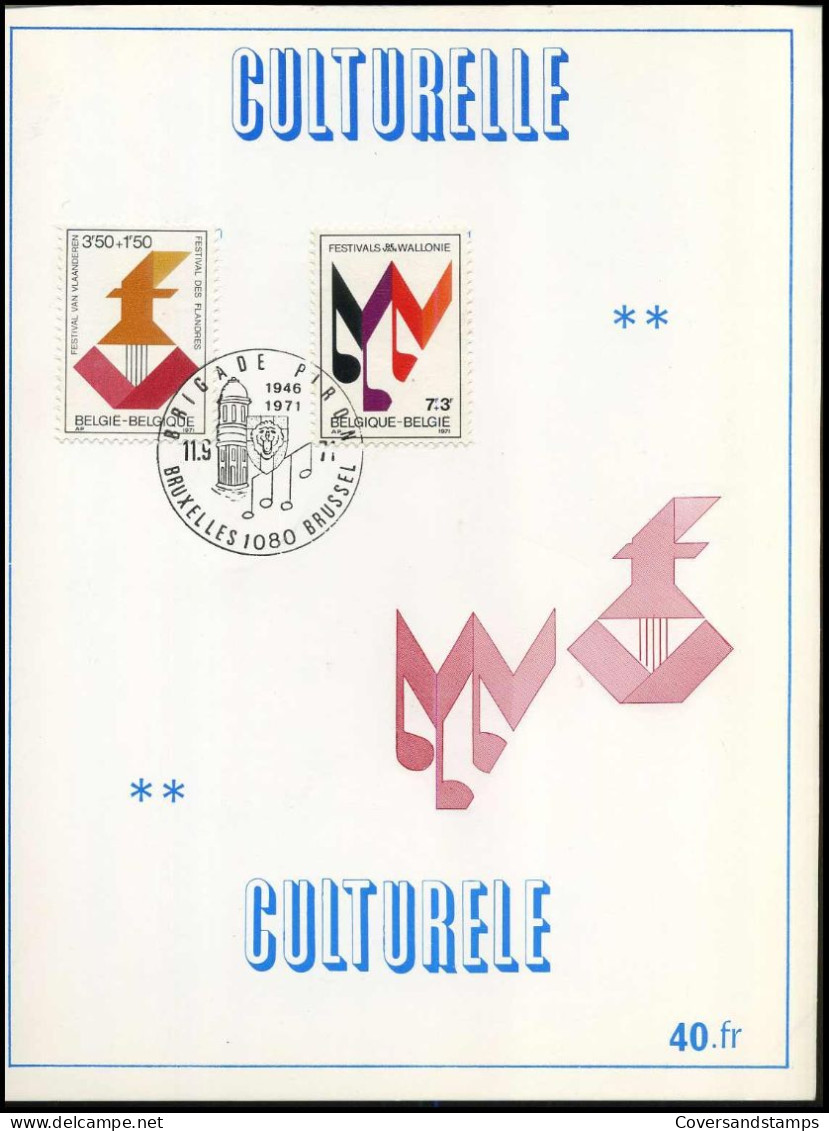 1599/00 - Culturele / Culturelle - Souvenir Cards - Joint Issues [HK]