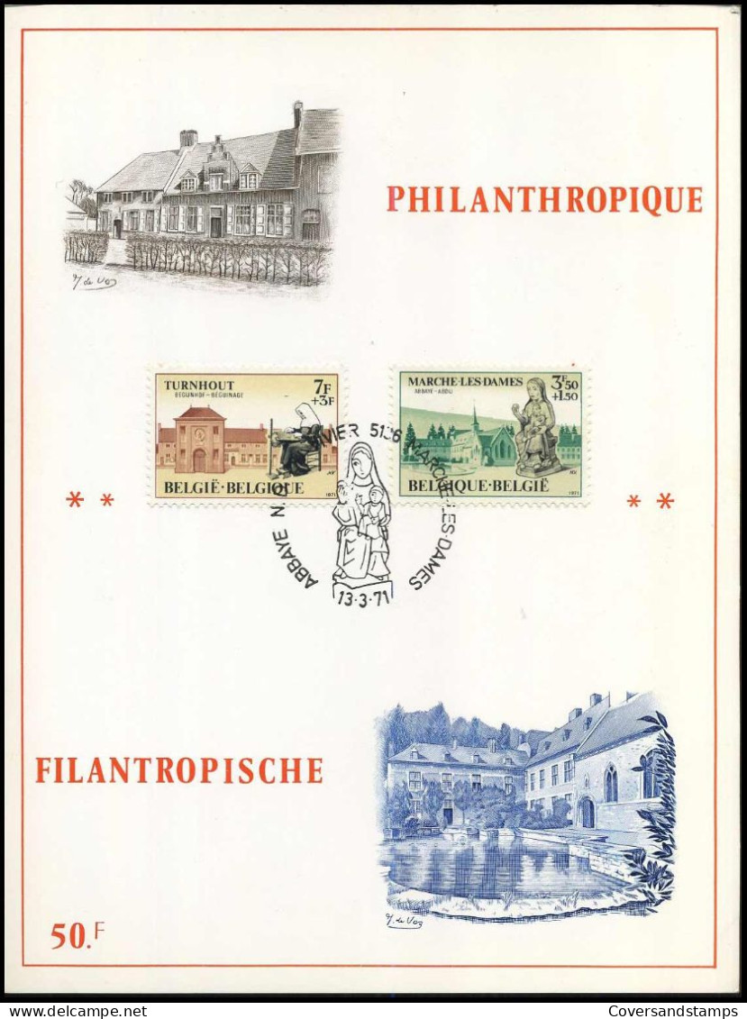 1571/72 - Filantropische / Philantropique - Cartas Commemorativas - Emisiones Comunes [HK]