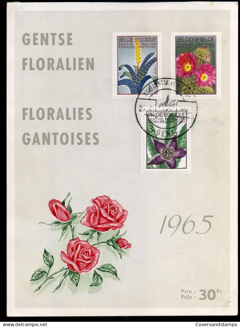 1315/17 - Gente Floraliën / Floralies Gantoises - Cartes Souvenir – Emissions Communes [HK]