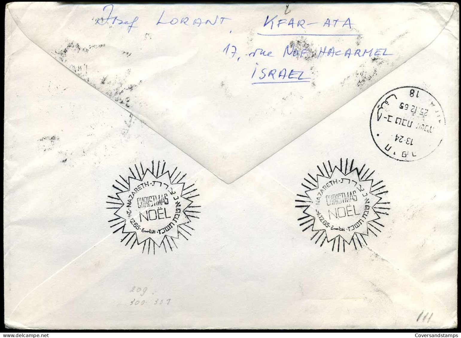 Registered Cover To Deurne, Belgium - Covers & Documents