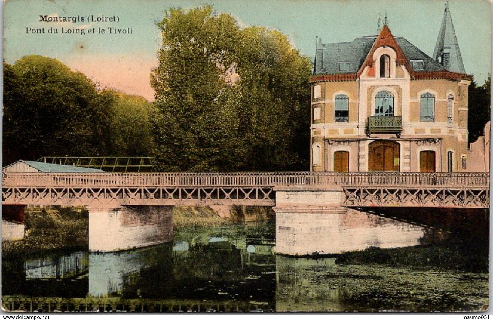 45 Montargis - Le Pont Du Loing Et Le Tivoli - Montargis