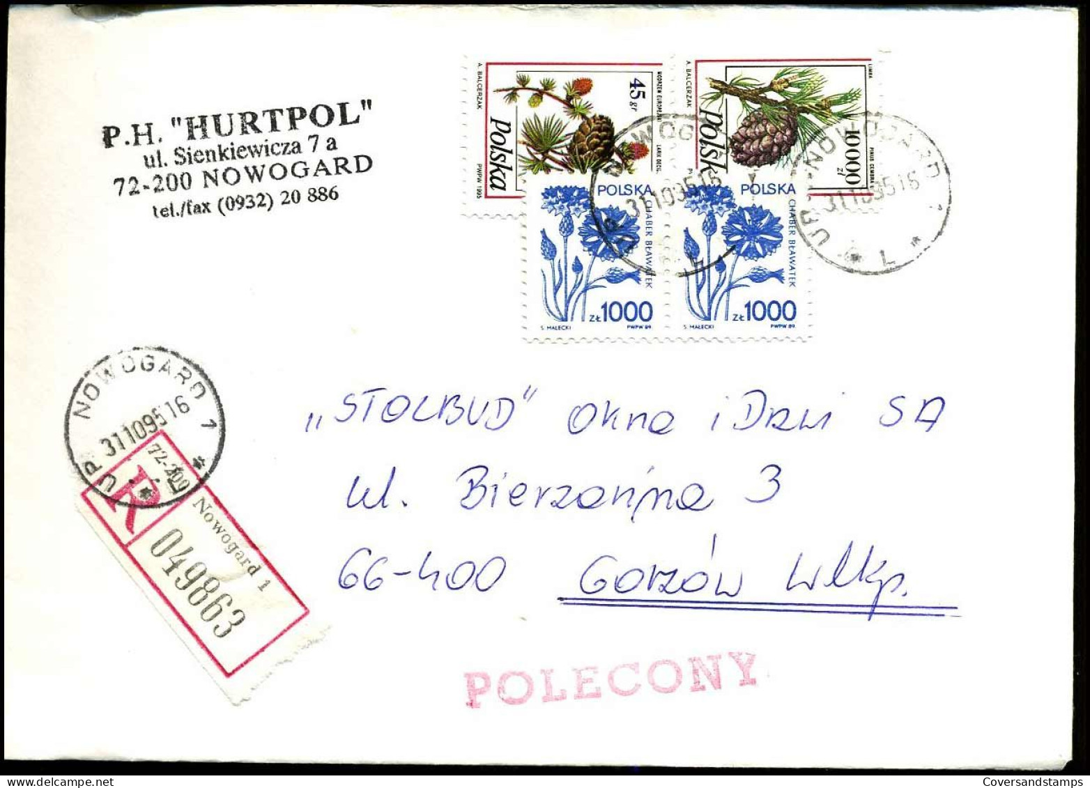 Registered Cover - Storia Postale