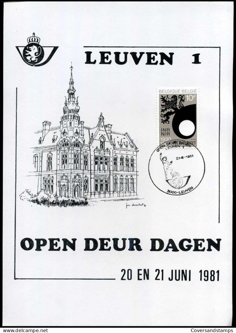 1995 - Open Deur Dagen Leuven 1 - Lettres & Documents