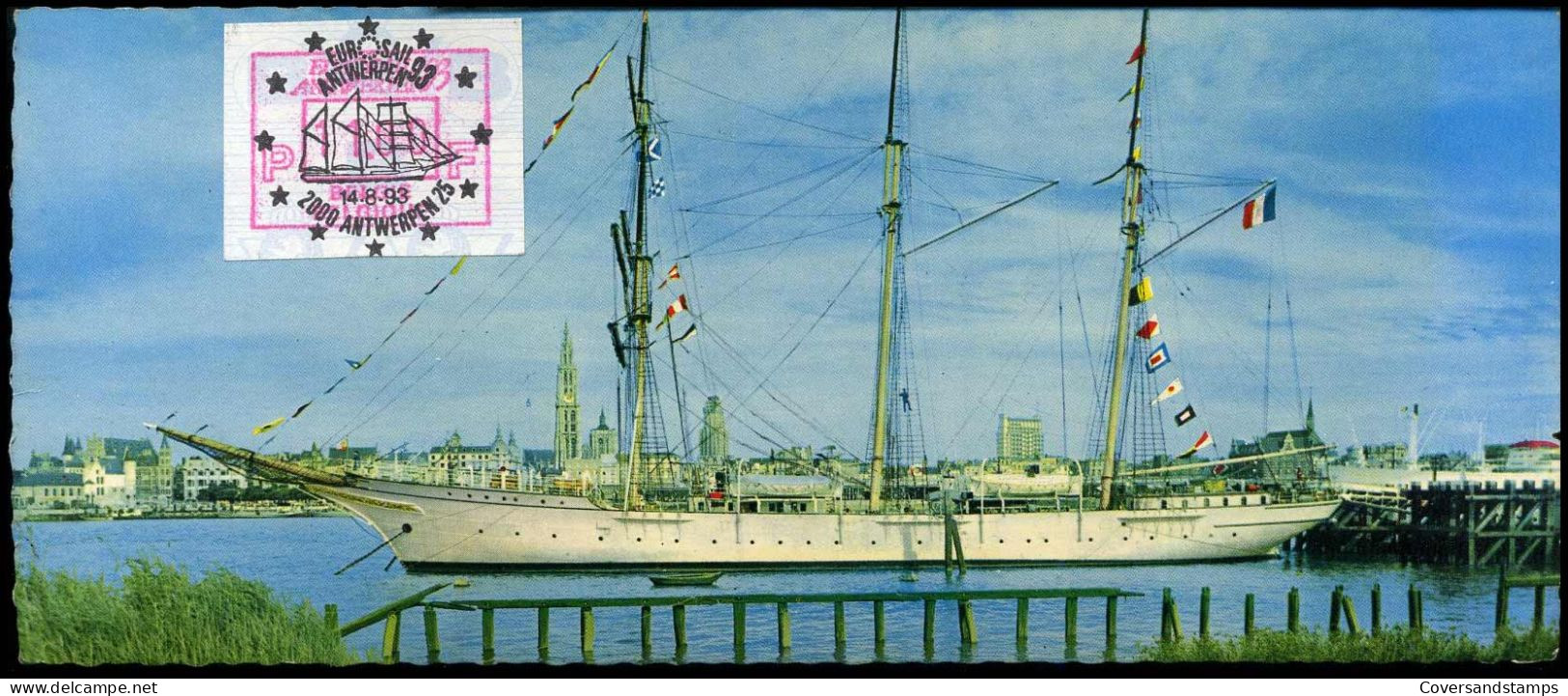Eurosail 93 Antwerpen - Belgisch Opleidingsschip 'Mercator' - Commemorative Documents