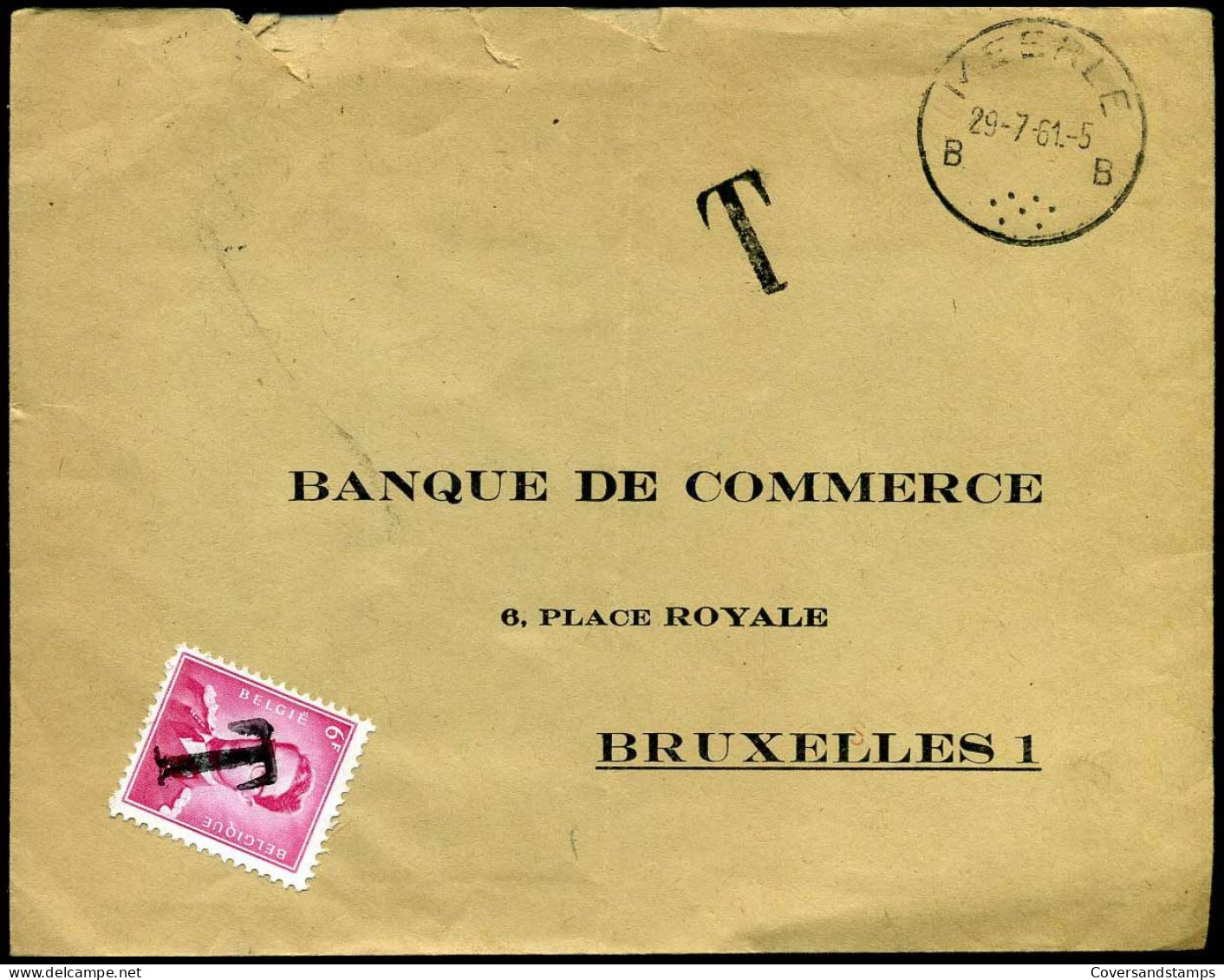 1069 + T -- 'Banque De Commerce, Bruxelles' - Lettres & Documents