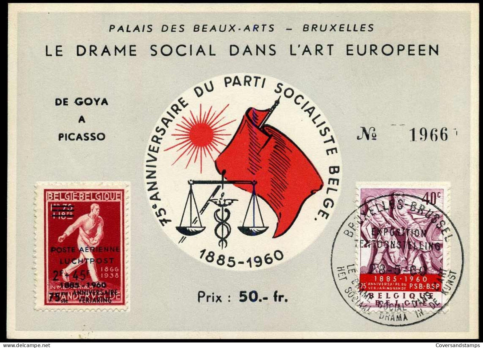 1131 + PA20 - Le Drame Social Dans L'art Européen - Other & Unclassified