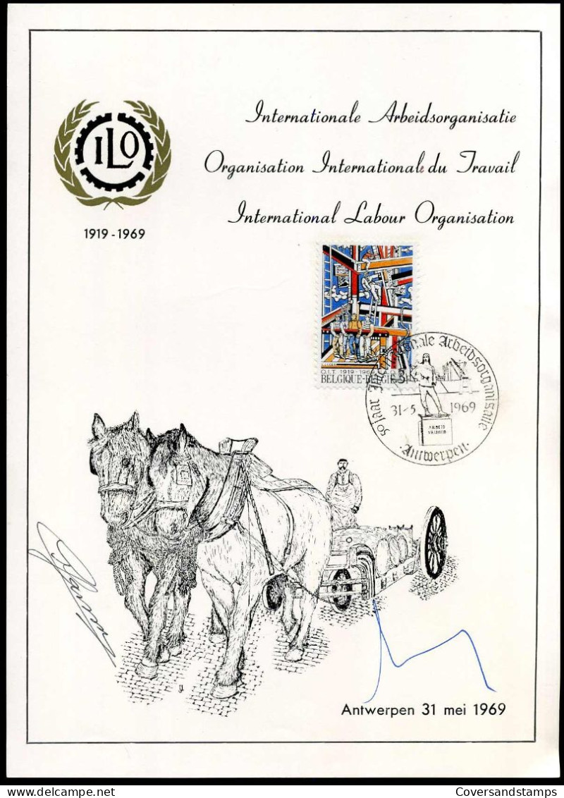 1497 - Internationale Arbeidsorganisatie / Organisation Internationale Du Travail - Cartas & Documentos