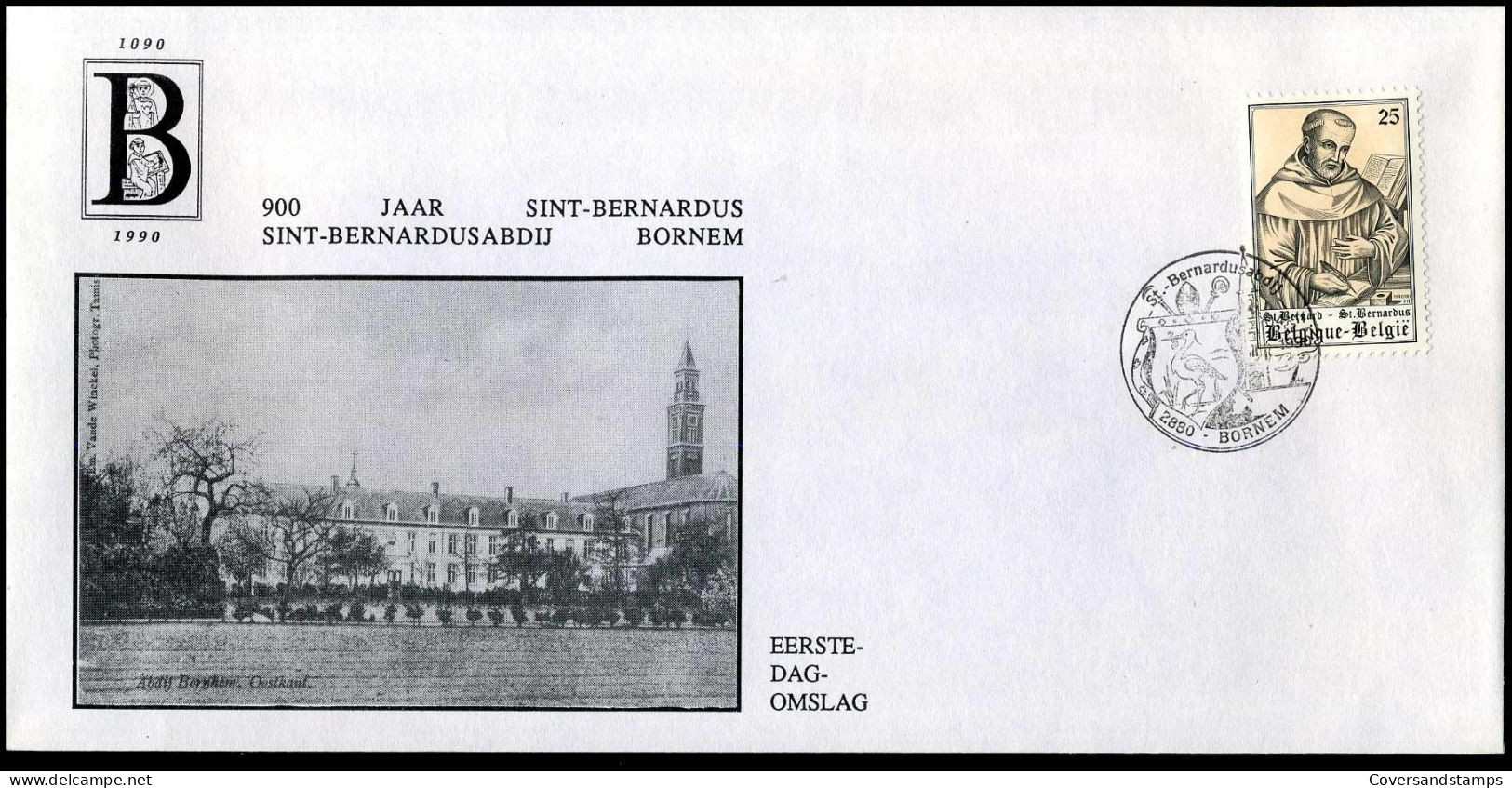 2391 - 900 Jaar Sint-Bernardus Abdij Bornem - 1981-1990