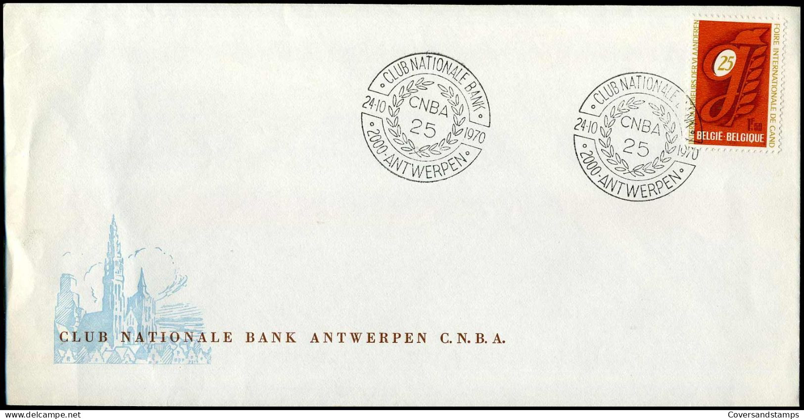 1550 - Club Nationale Bank Antwerpen C.N.B.A. - 1961-1970