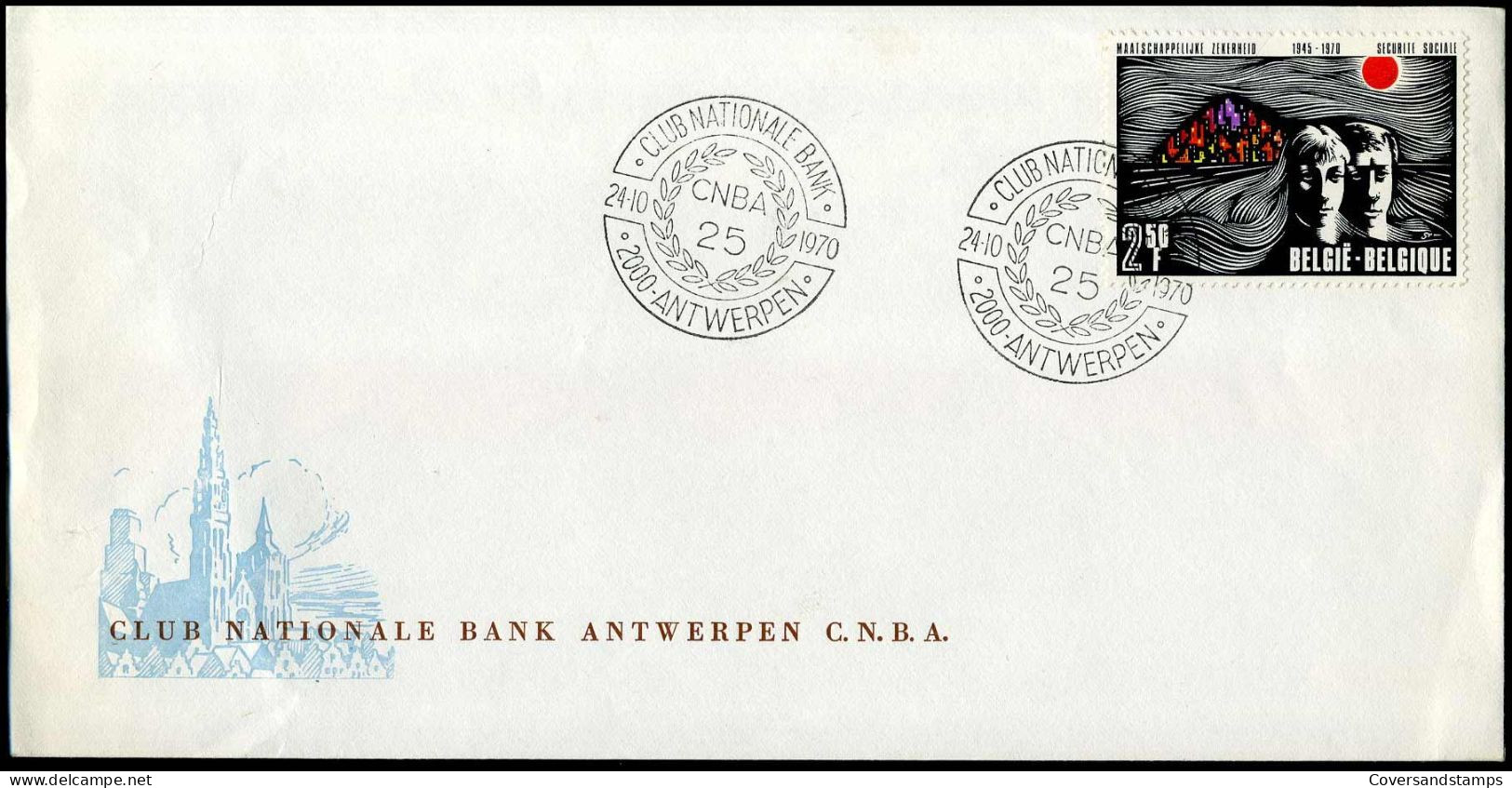 1555 - Club Nationale Bank Antwerpen C.N.B.A. - 1961-1970
