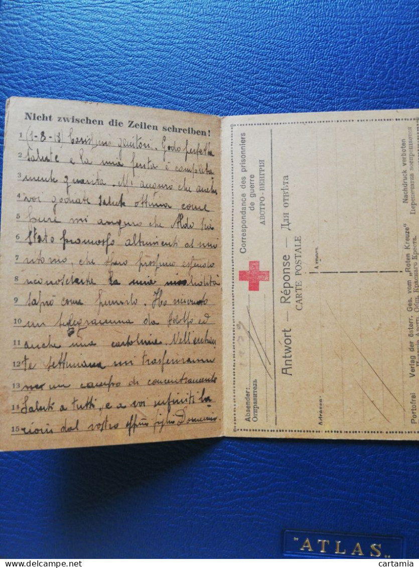 24C) Storia Postale Cartoline, Intero, Croce Rossa - Marcophilie