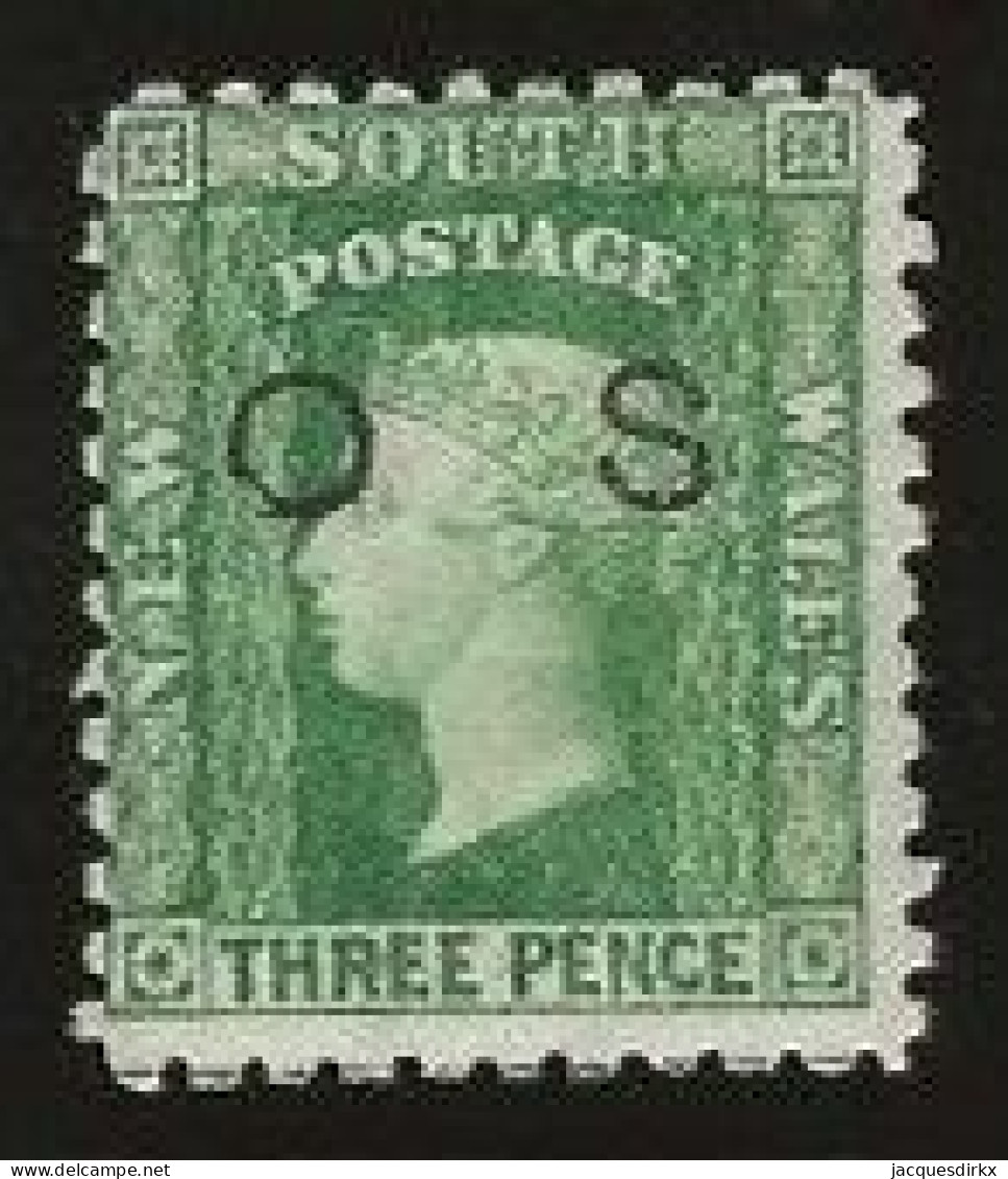 New South Wales      .   SG    .   O 5b  (2 Scans)   .   *      .     Mint-hinged - Mint Stamps