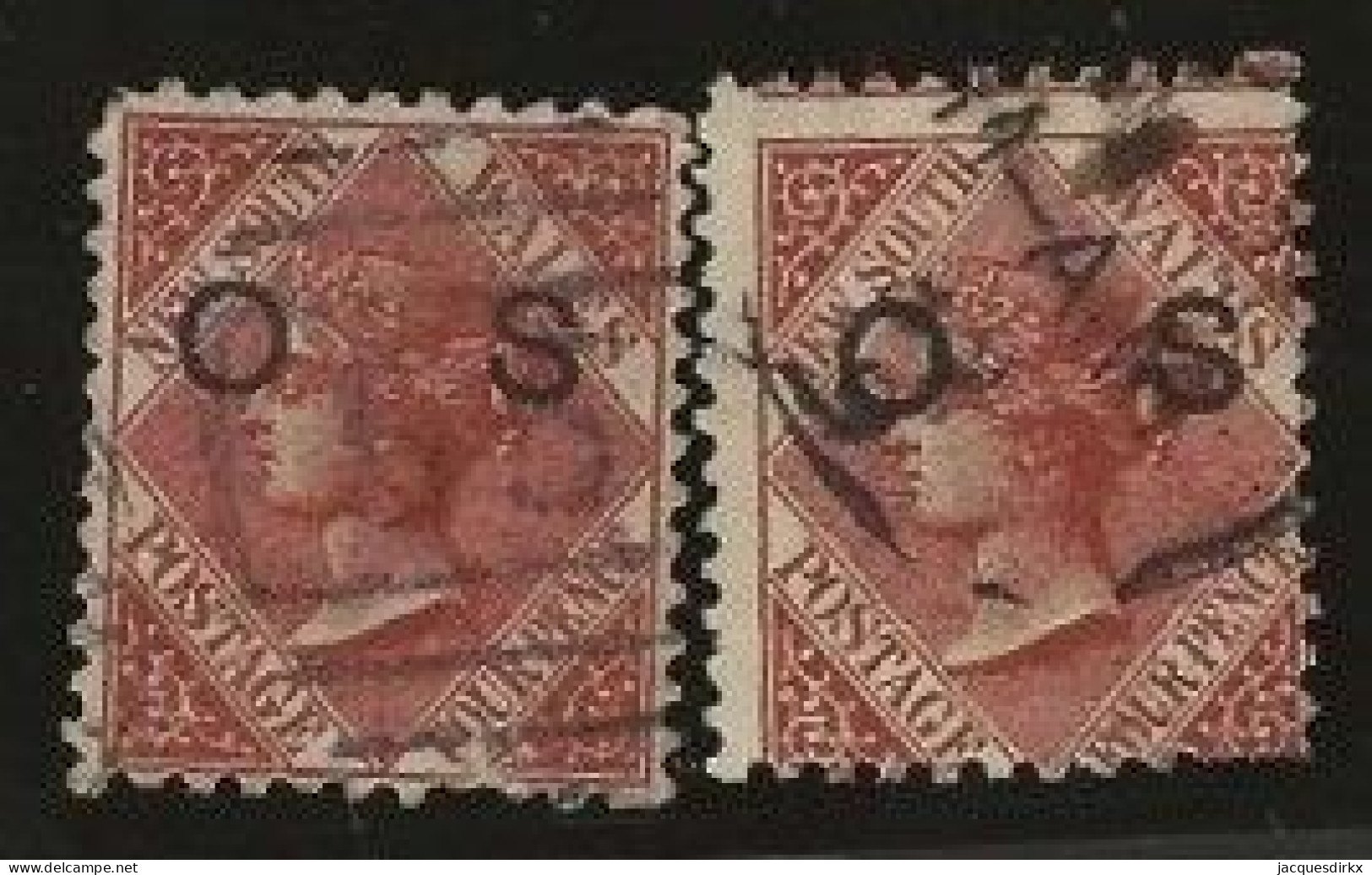 New South Wales      .   SG    .   O 26  2x    .   O      .     Cancelled - Used Stamps