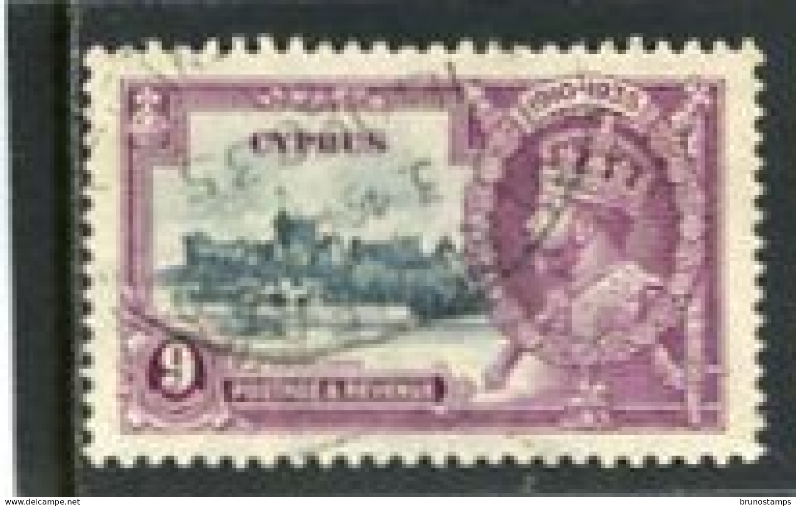CYPRUS - 1935  JUBILEE  9 Pi  FINE USED - Cyprus (...-1960)