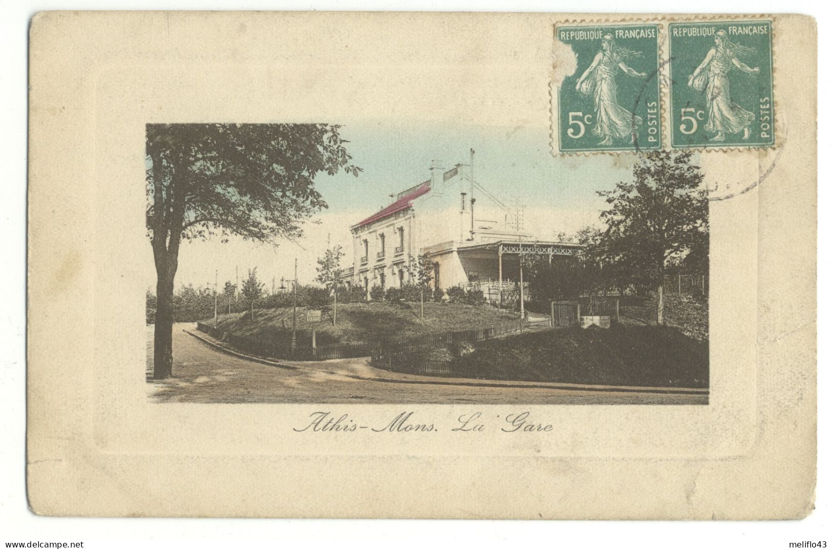 91/ CPA - Athis Mons - La Gare - Athis Mons