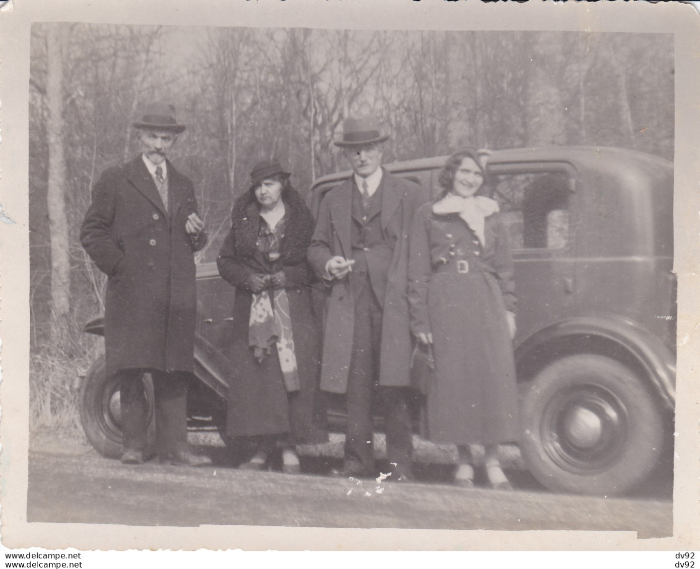 VAL DE MARNE JOINVILLE AUTOMOBILE CITROEN C4 BERLINE PLEIN AZUR GENERAL MALAVAL 1936 - Cars