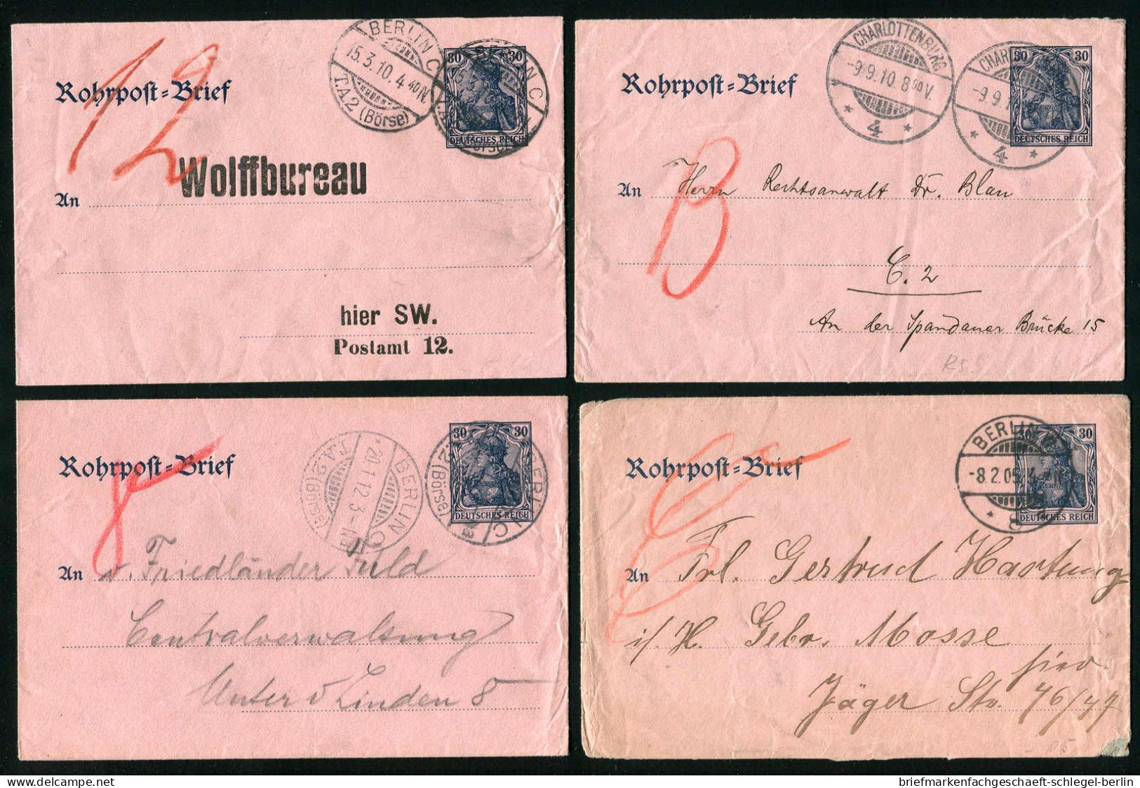 Berlin, 1905, RU 6, Brief - Other & Unclassified