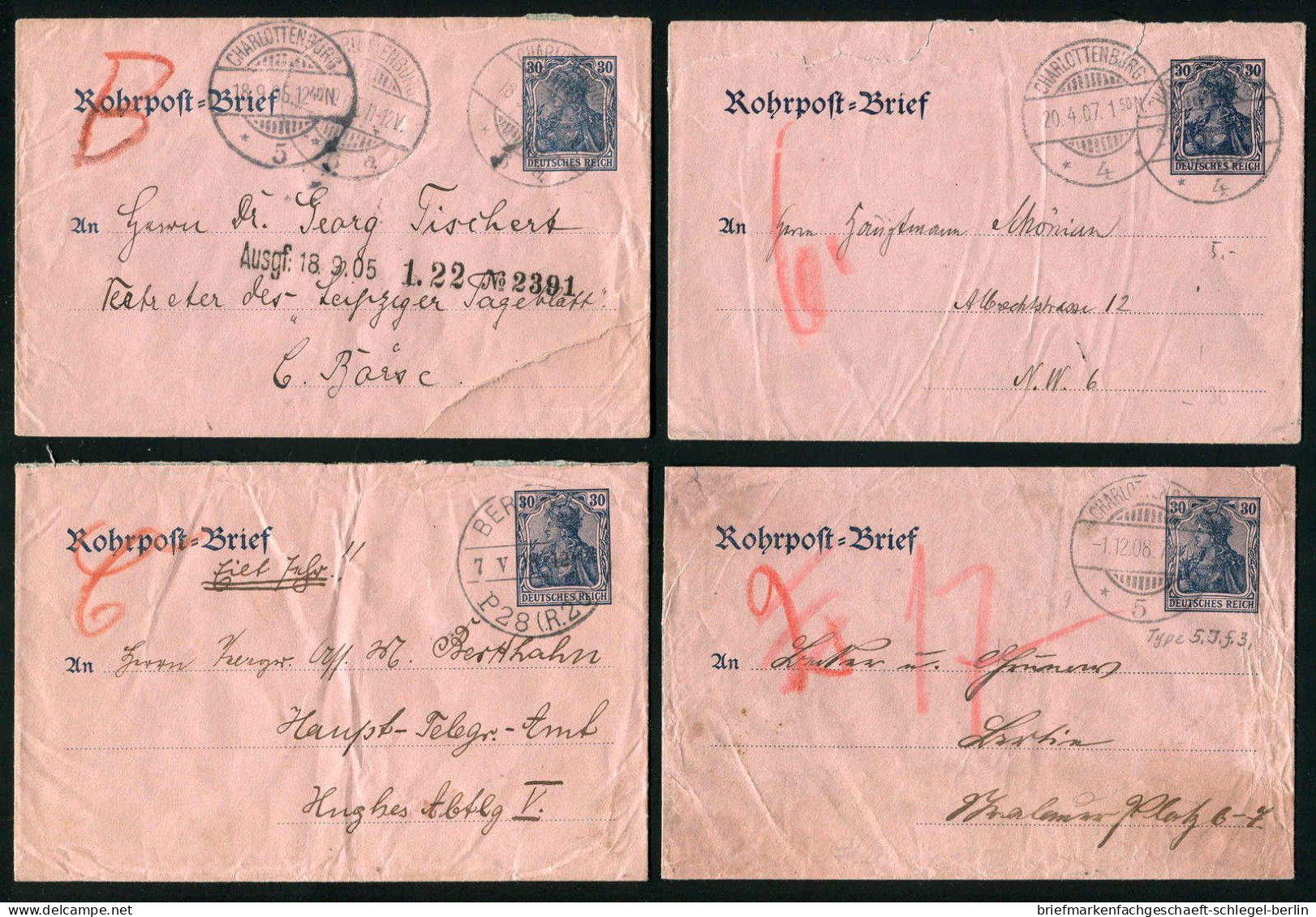 Berlin, 1903, RU 6, Brief - Other & Unclassified