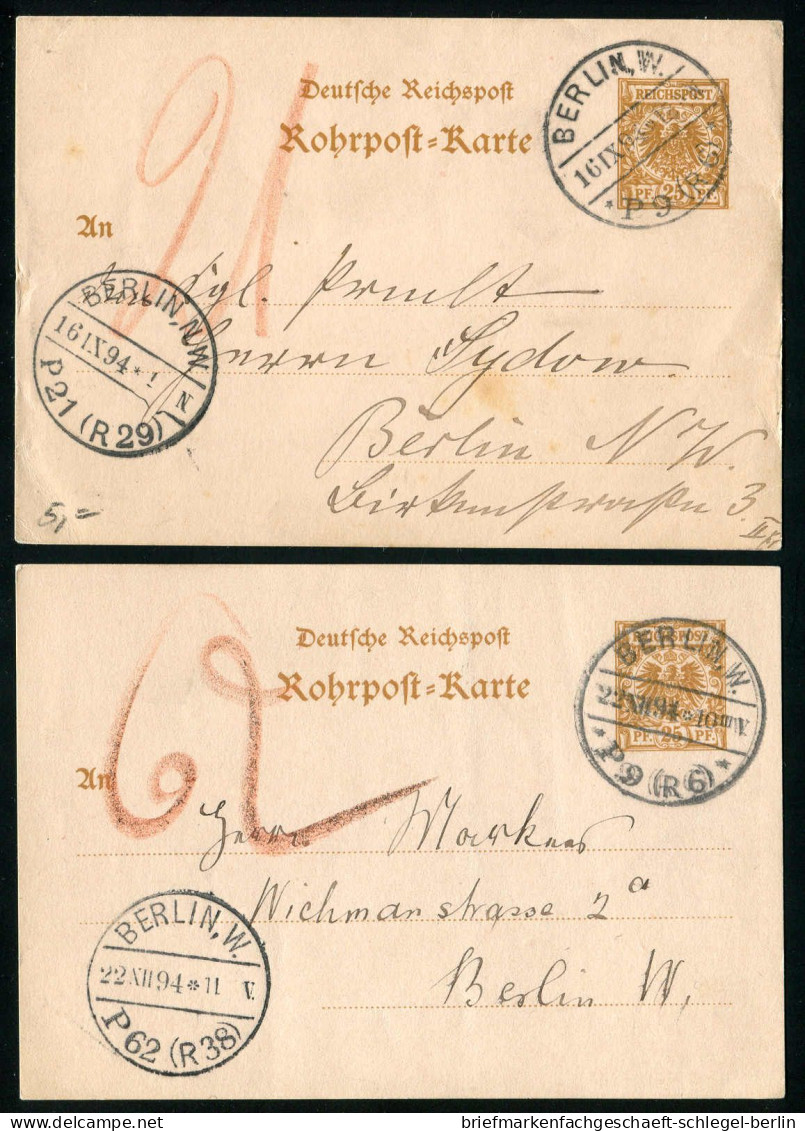 Berlin, 1894, RP 8, Brief - Sonstige & Ohne Zuordnung
