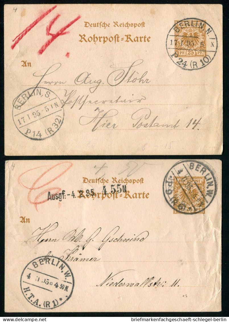 Berlin, 1895, RP 8, Brief - Autres & Non Classés