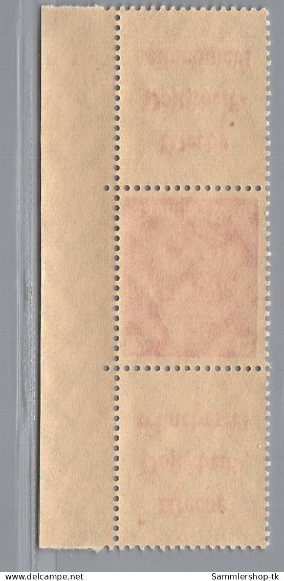 Dt. Reich Zusammendruck Michel-Nr. S196 Postfrisch - Se-Tenant
