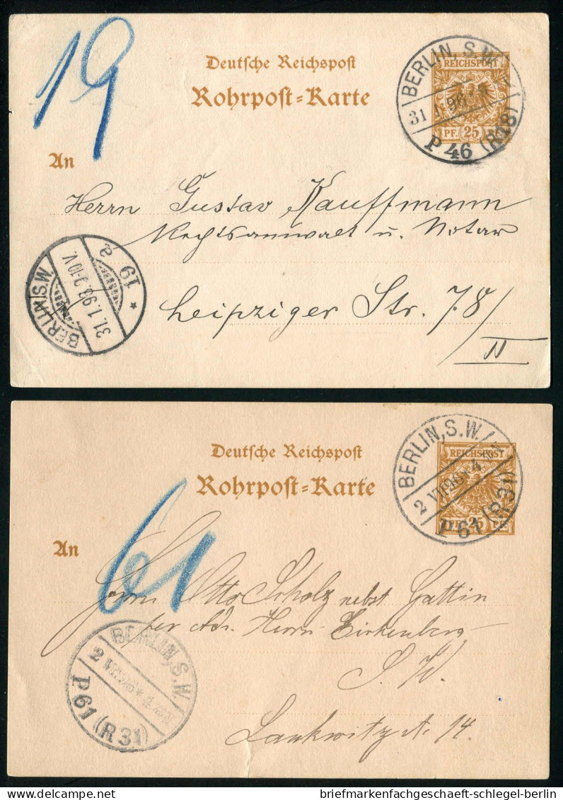 Berlin, 1896, RP 8, Brief - Autres & Non Classés