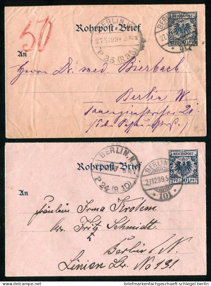 Berlin, 1899, RU 3, Brief - Autres & Non Classés