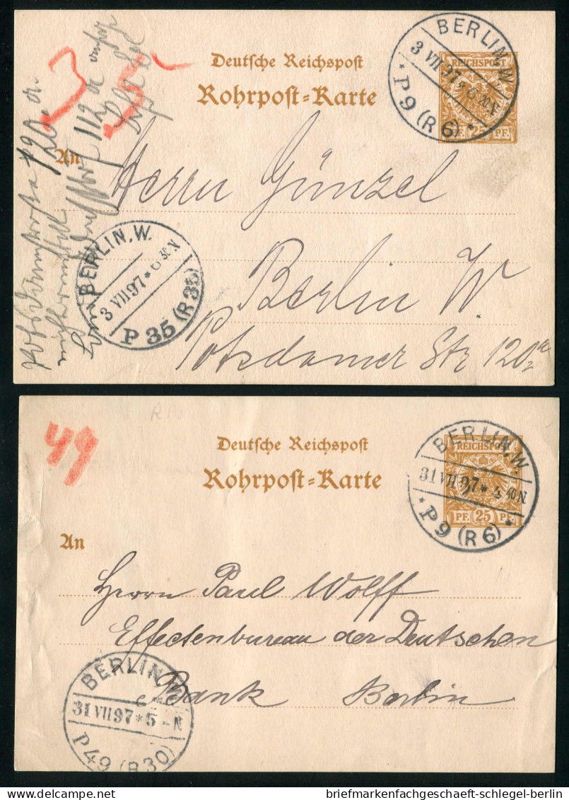Berlin, 1897, RP 8, Brief - Other & Unclassified