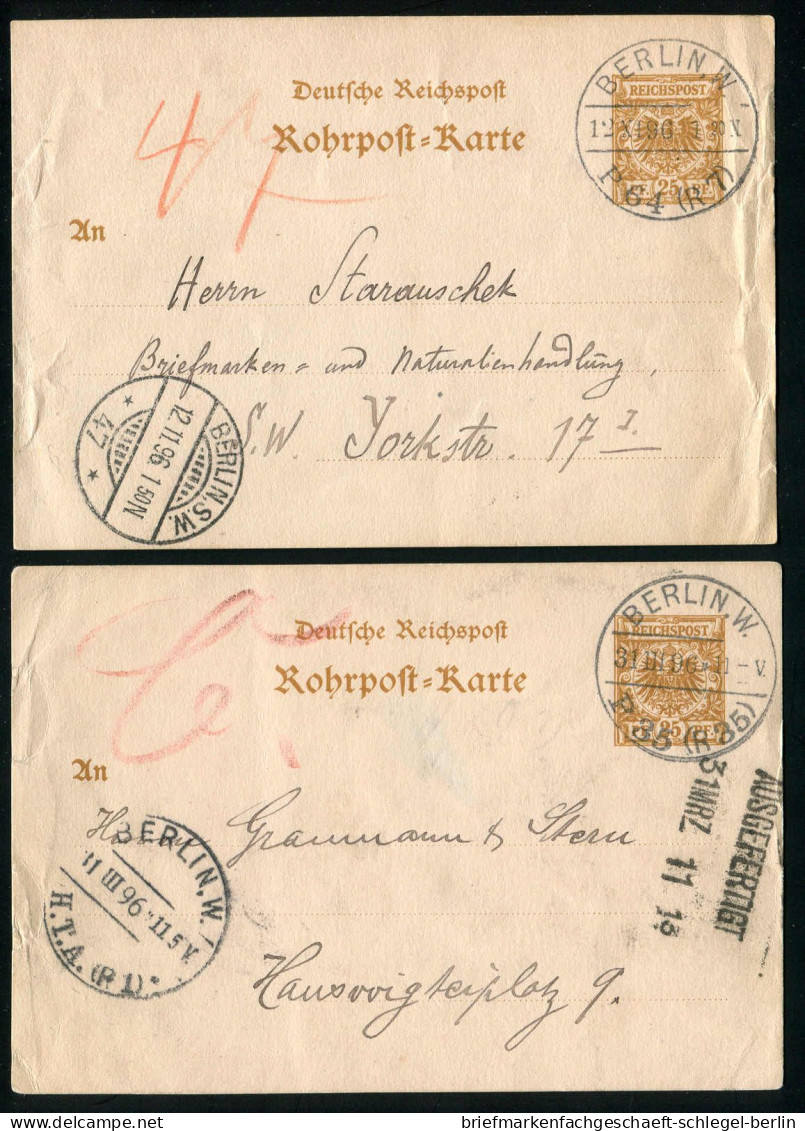 Berlin, 1896, RP 8, Brief - Autres & Non Classés