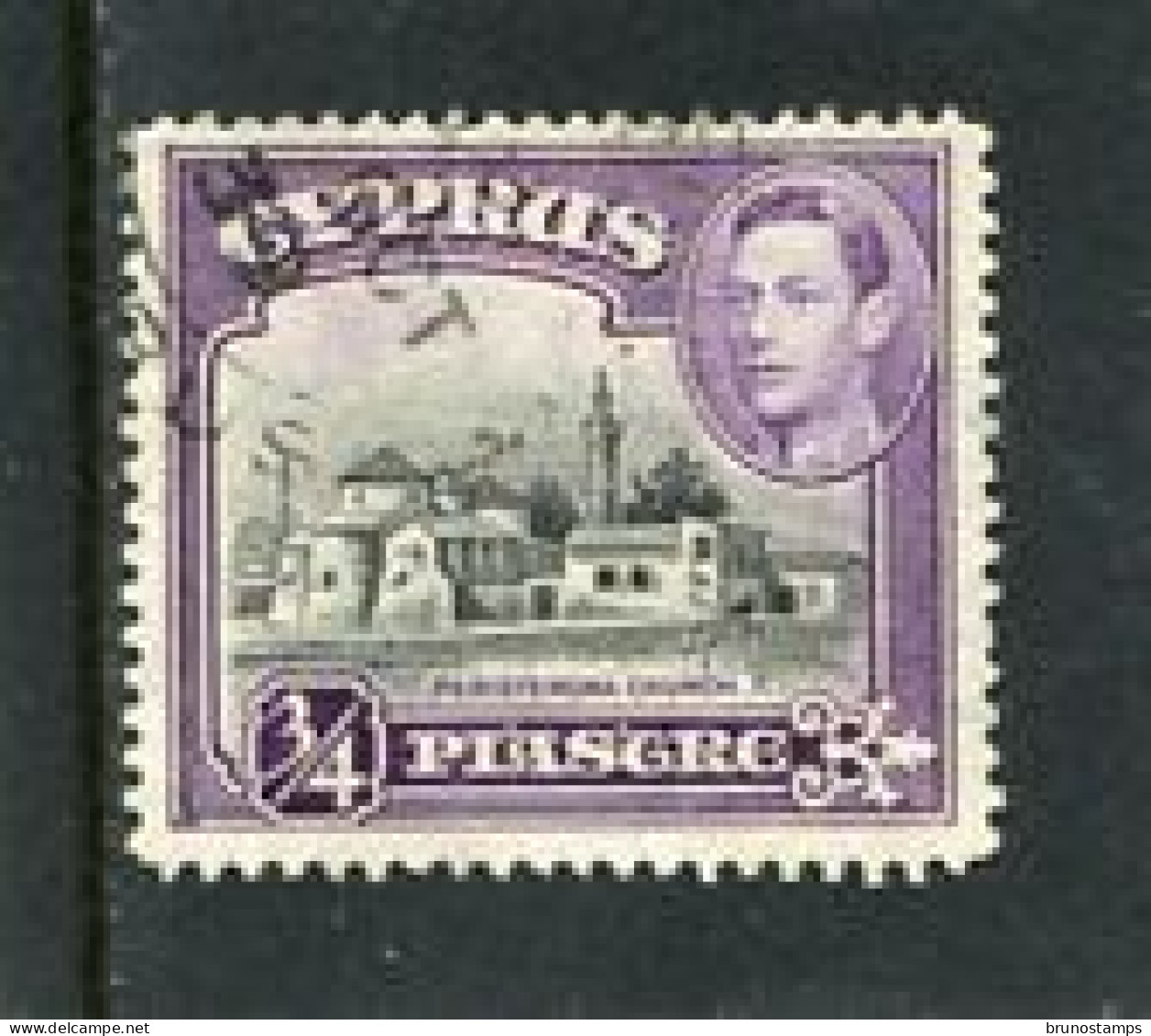 CYPRUS - 1938  GEORGE VI  3/4 Pi  FINE USED - Chypre (...-1960)