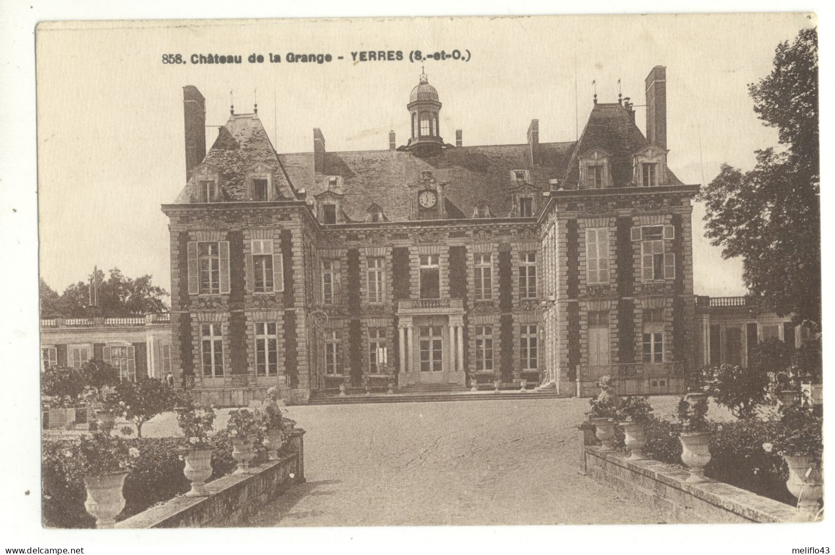91/ CPA - Yerres - Chateau De La Grange - Yerres