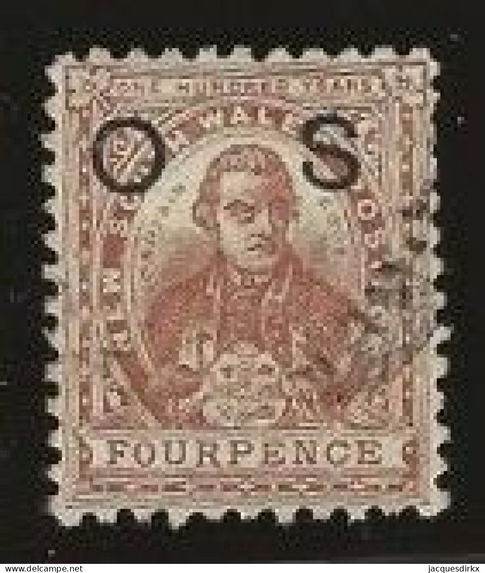 New South Wales      .   SG    .   O 41a    .   O      .     Cancelled - Oblitérés