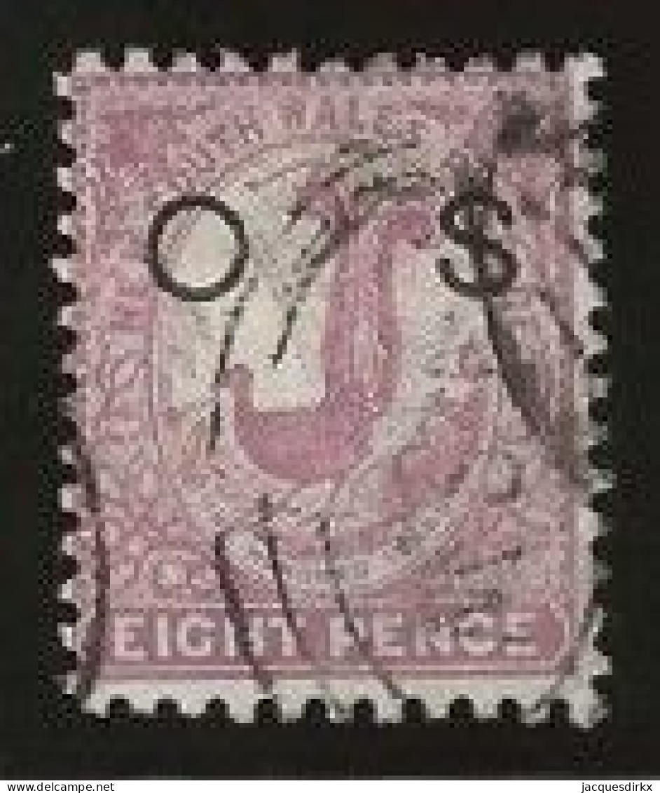 New South Wales      .   SG    .   O 43    .   O      .     Cancelled - Used Stamps
