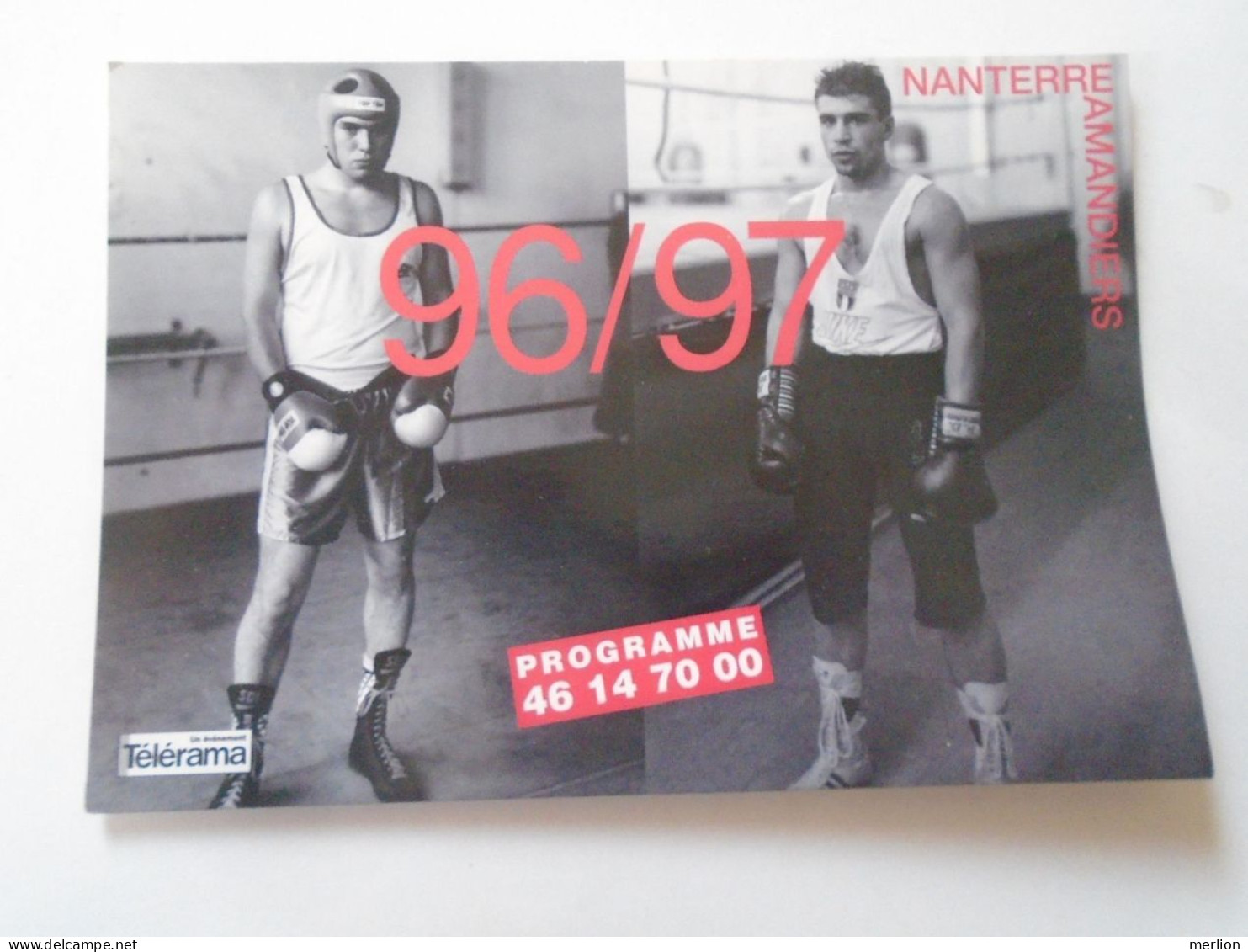 D203203    CPM -   92  NANTERRE - Théâtre Des Amandiers  - Box Boxing Boxe  1996 - Boksen