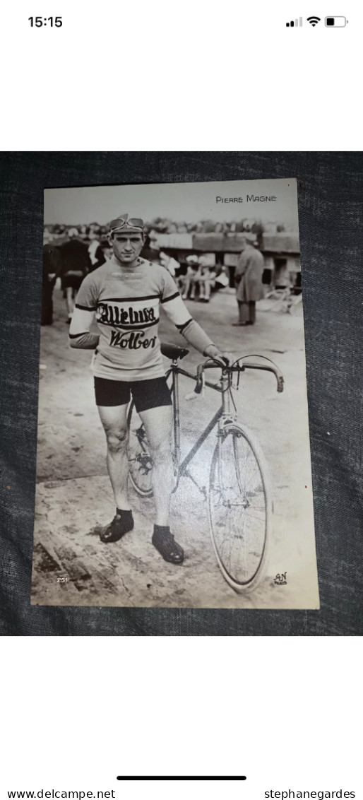 Carte Postale Pierre Magne  Cyclisme AN Paris Numéro 251 - Cyclisme