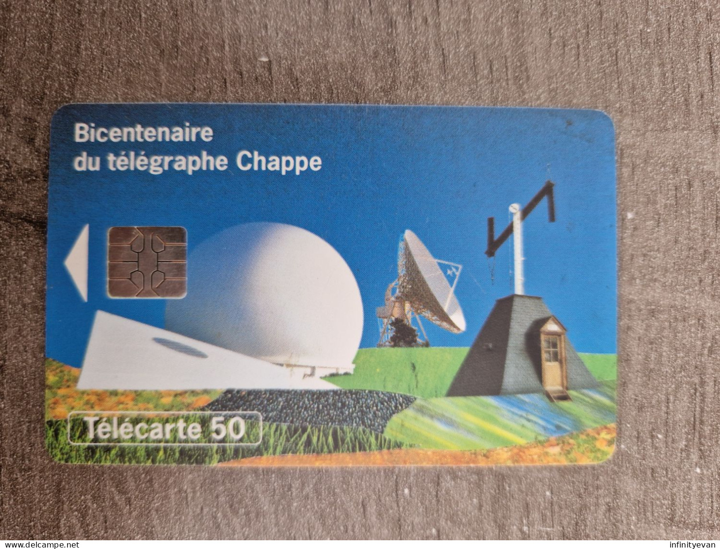 F496 - PLEUMEUR BODOU TELEGRAPHE CHAPPE - 1994