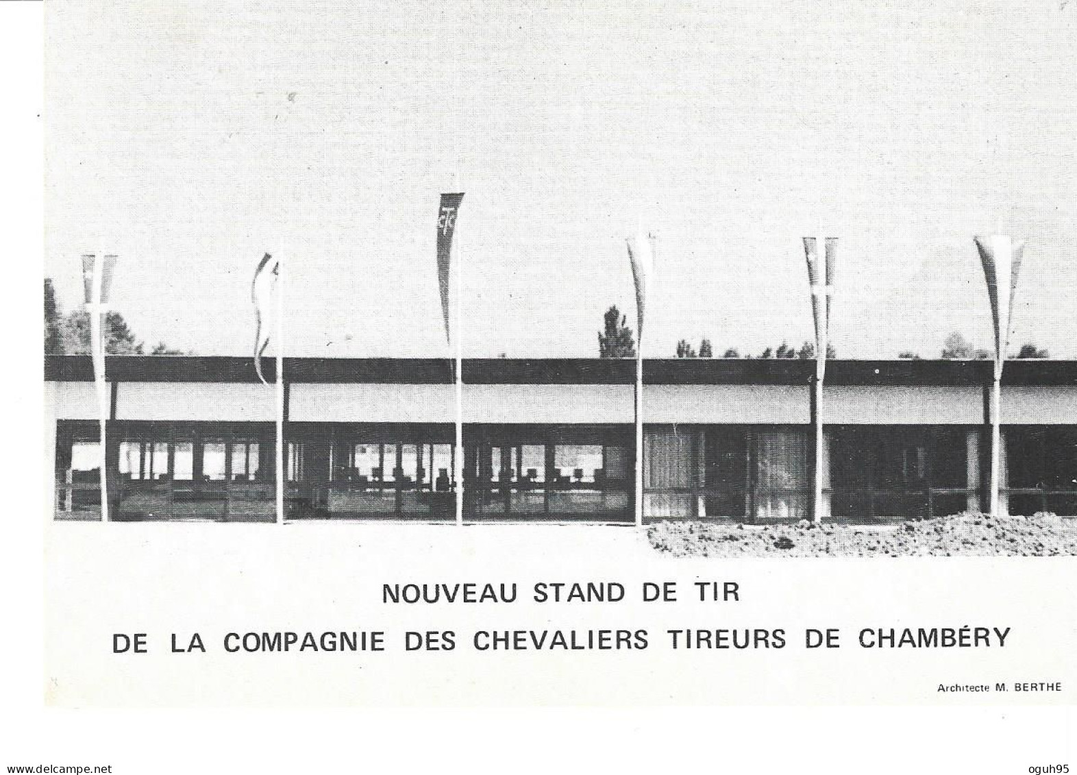 TIR à CHAMBERY (73) - Nouveau Stand De Tir De La Compagnie Des Chevaliers Tireurs De Chambéry - Shooting (Weapons)