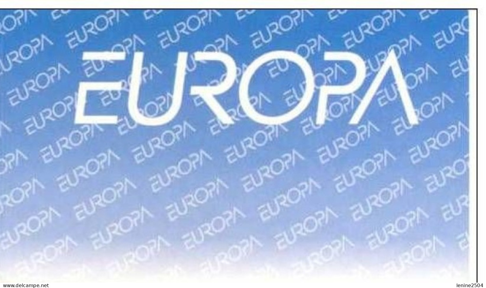 Russie 2001 N° 6567 ** Europa Emission 1er Jour Carnet Prestige Folder Booklet. - Neufs