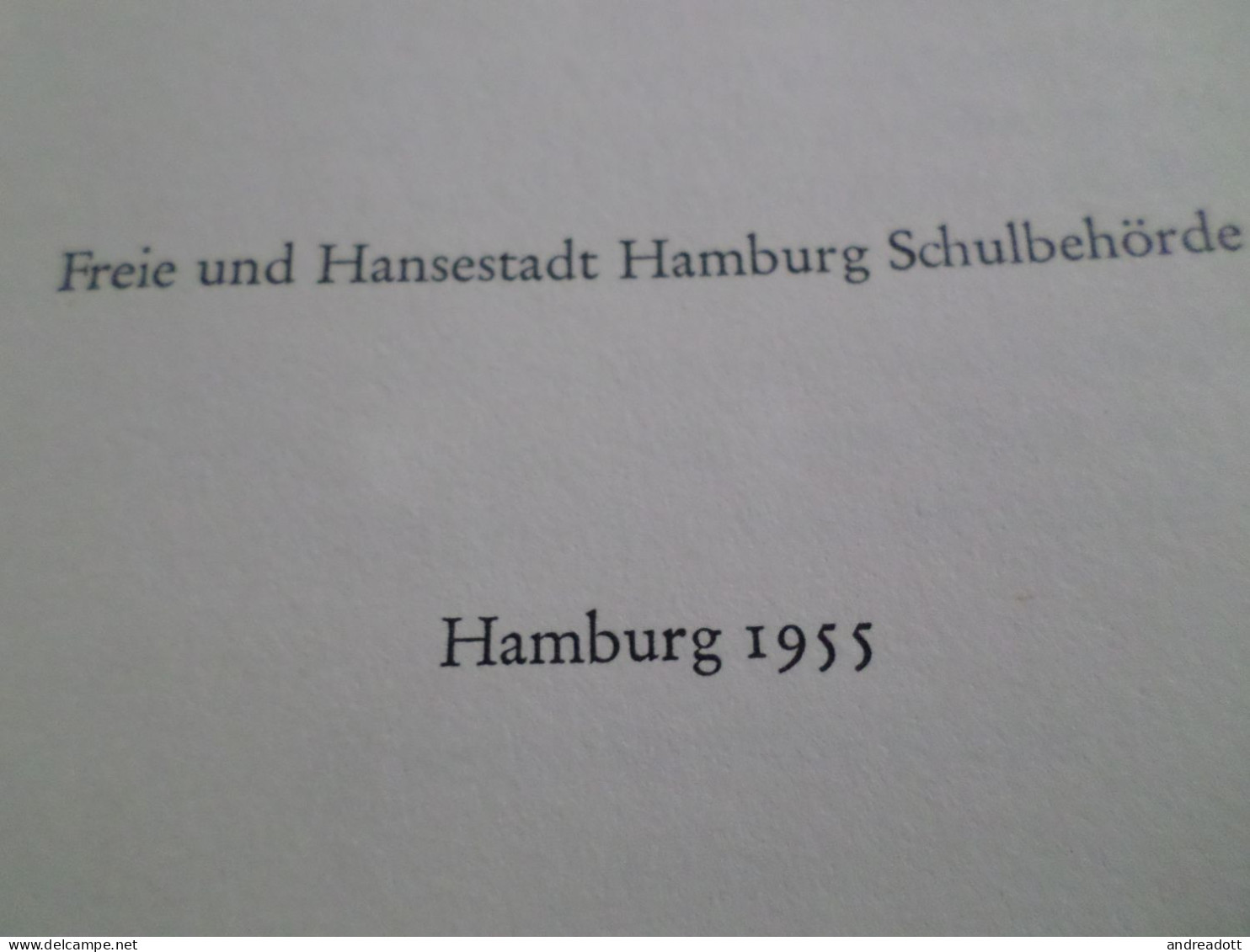 Hardcover Buch - Europa Als Wirklichkeit Und Aufgabe - Hamburger Schulbuch - 1955 - Livres Scolaires