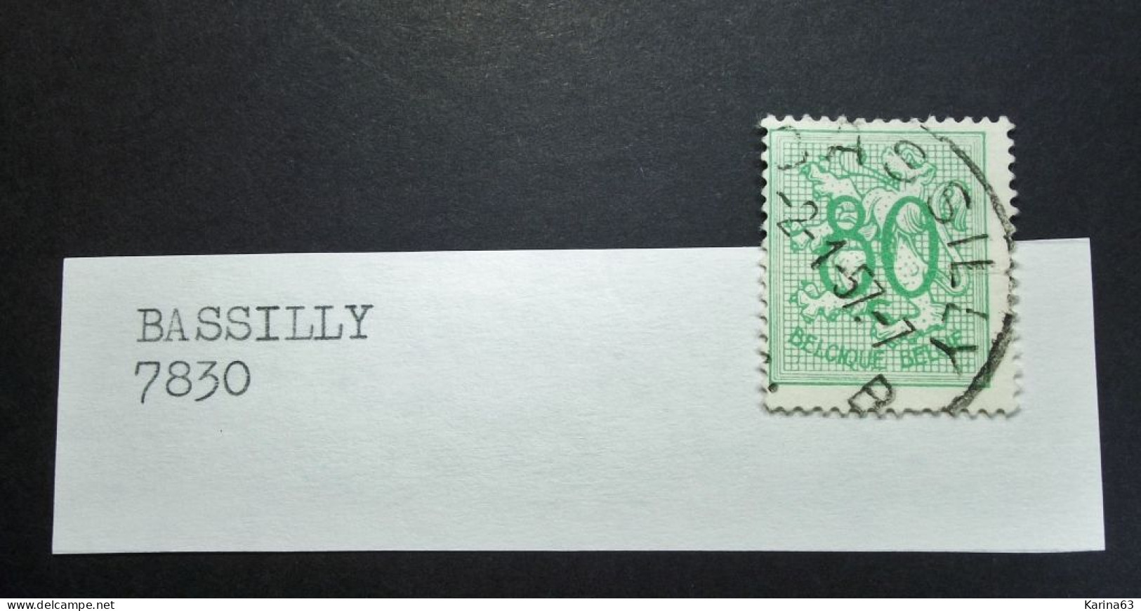 Belgie Belgique - 1951 -  OPB/COB  N° 857 -  80 C   - Obl.  Bassilly - 1957 - Used Stamps