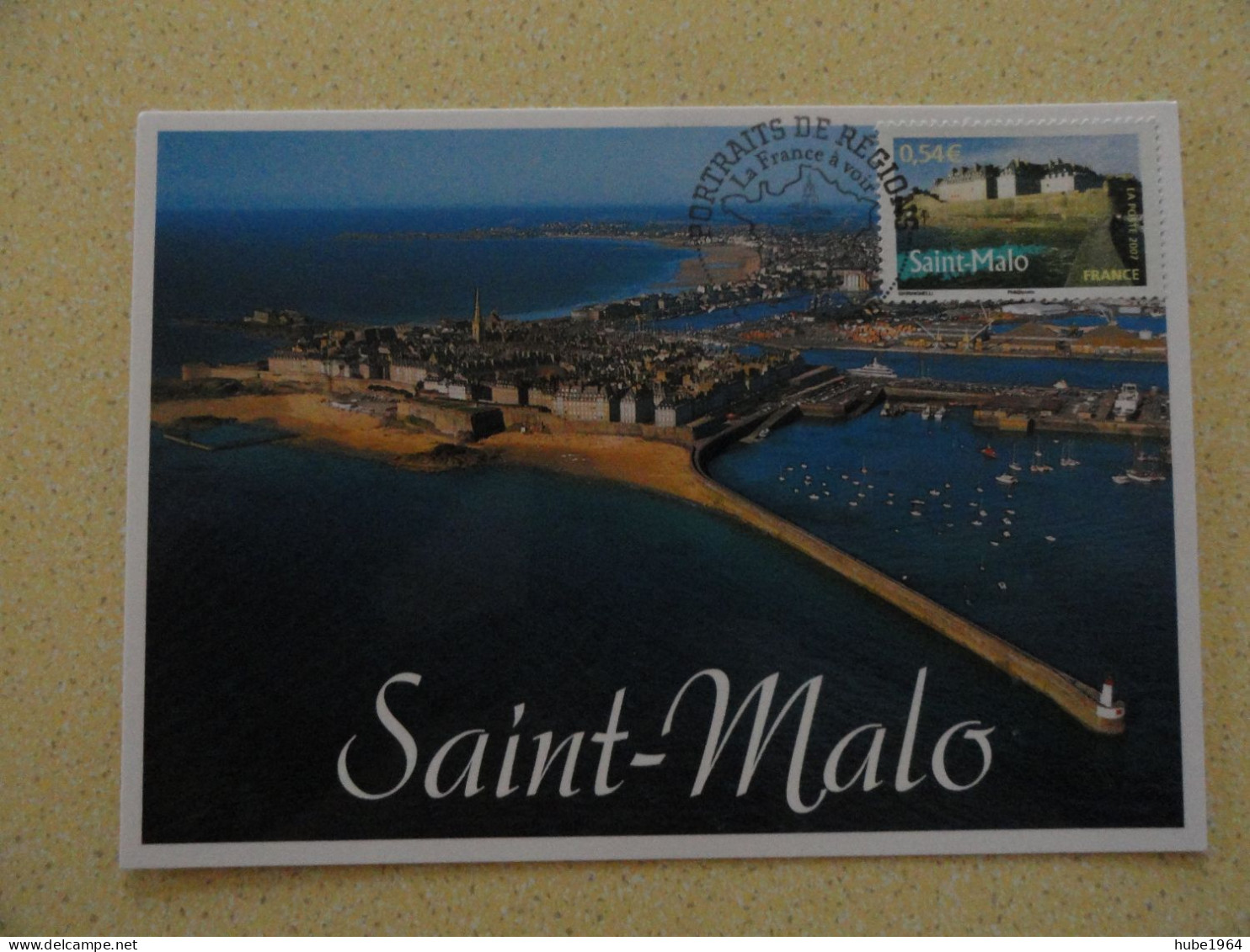 CARTE MAXIMUM CARD SAINT MALO OPJ ST MALO ILE ET VILAINE FRANCE - Other & Unclassified