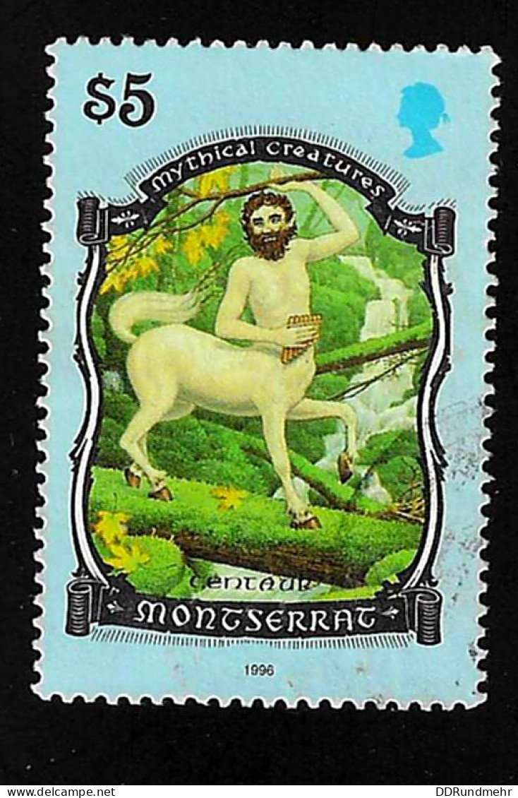 1996 Centaur  Michel MS 984 Stamp Number MS 909 Yvert Et Tellier MS 904 Stanley Gibbons MS 1022 Used - Montserrat