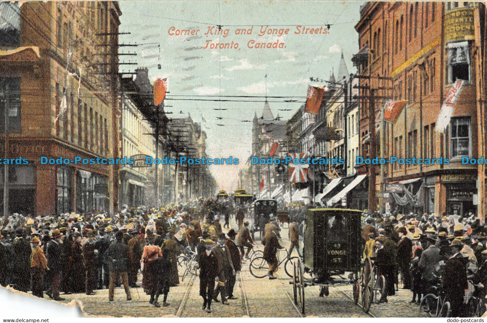 R053821 Cromer King And Yonge Streets. Toronto. Canada. 1906 - Monde