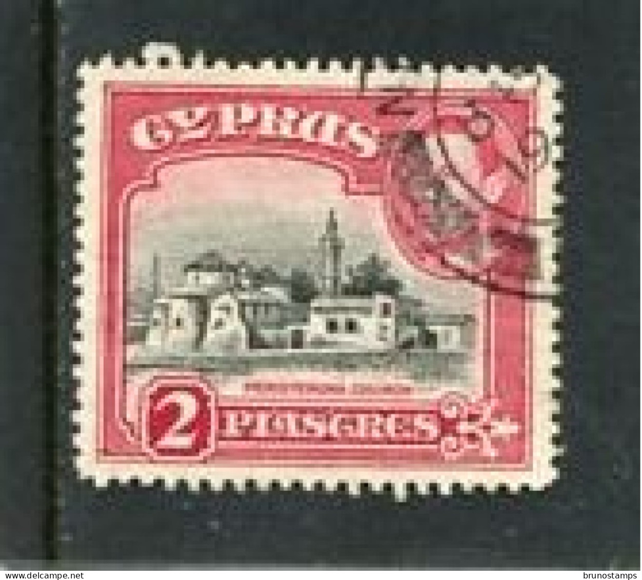 CYPRUS - 1938  GEORGE VI  2 Pi  RED  FINE USED - Chypre (...-1960)