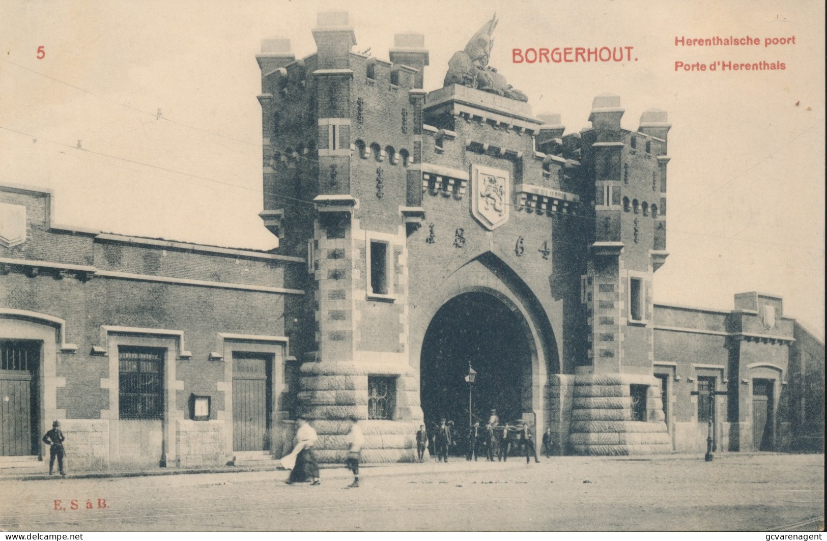 BORGERHOUT            HERENTALSCHE POORT - Antwerpen