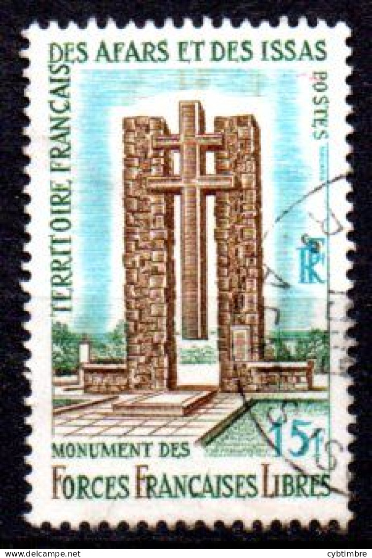 Afars Et Issas.:Yvert N° 347° - Used Stamps