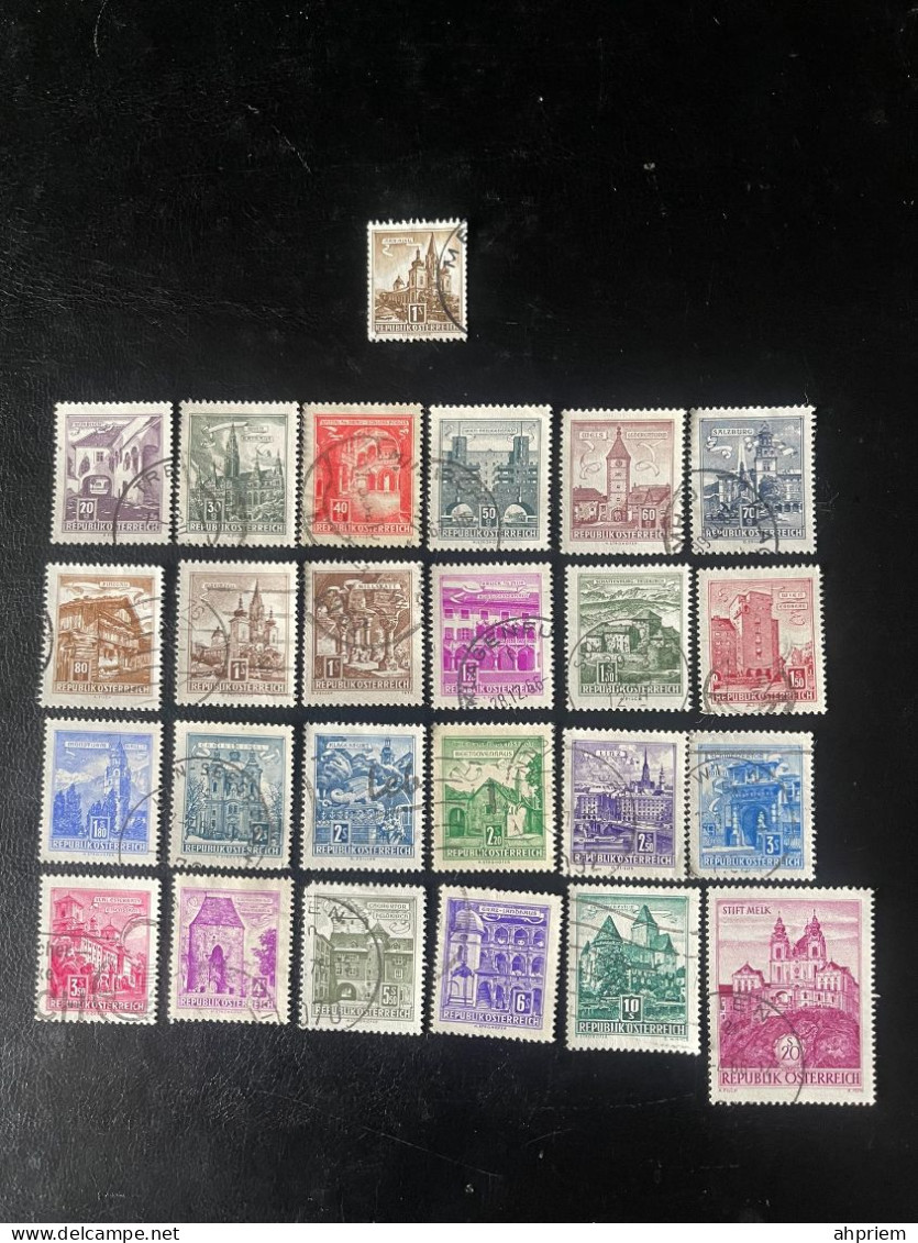 1957-1963 Bauten - Used Stamps